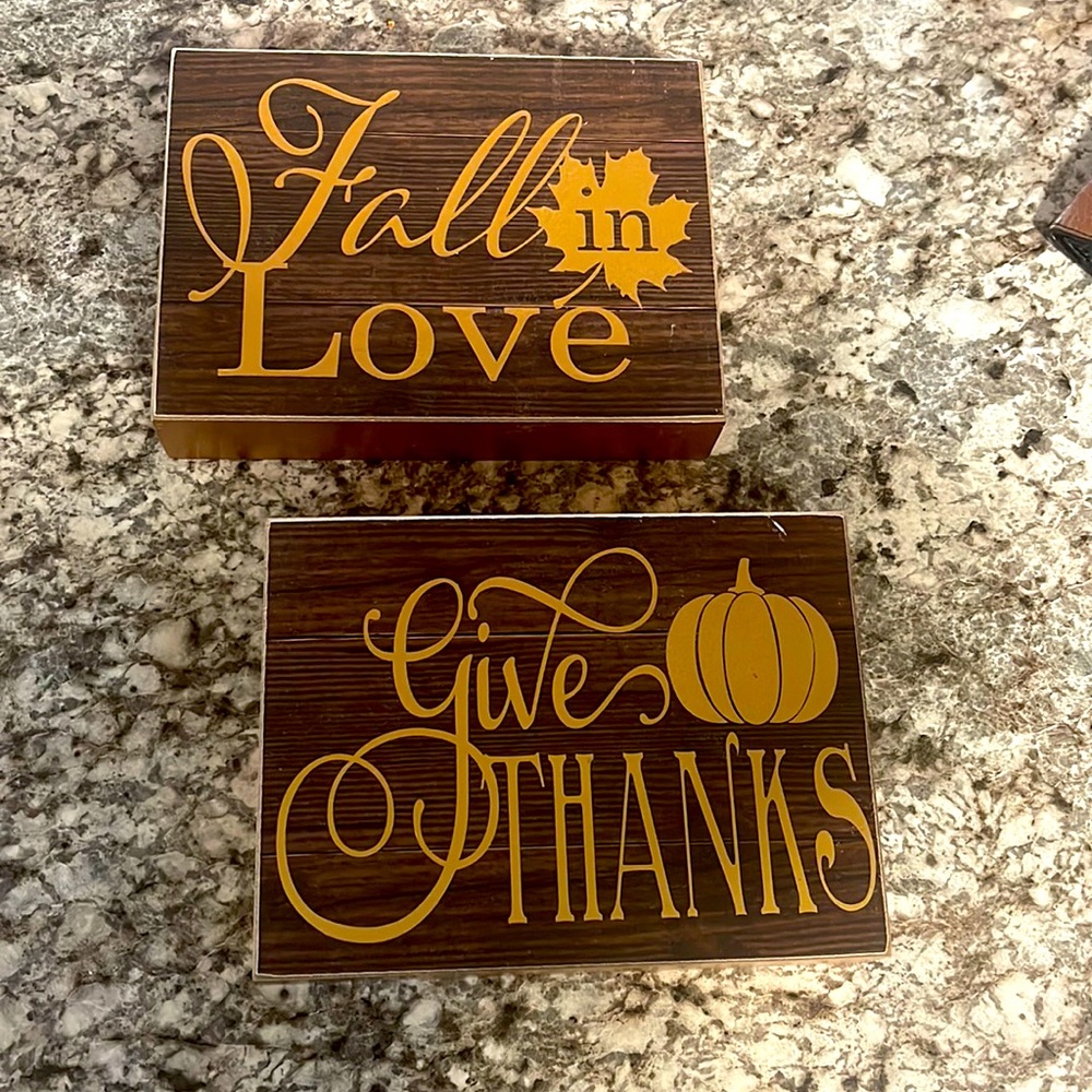 Fall decor